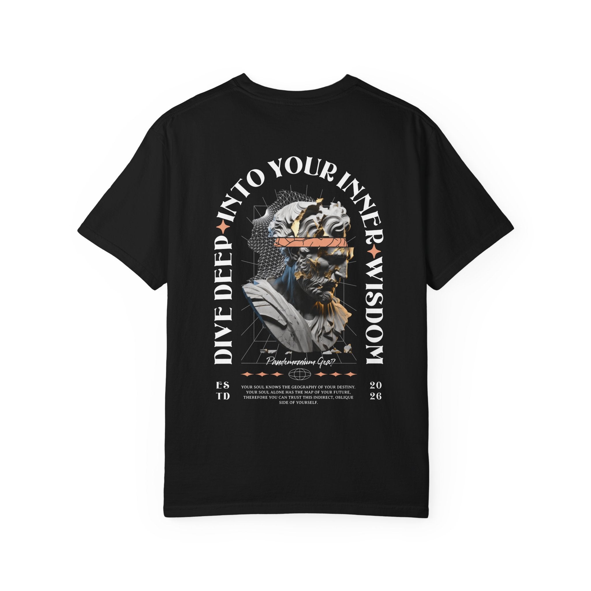 Wisdom – Stoic Inspired Graphic T-Shirt
