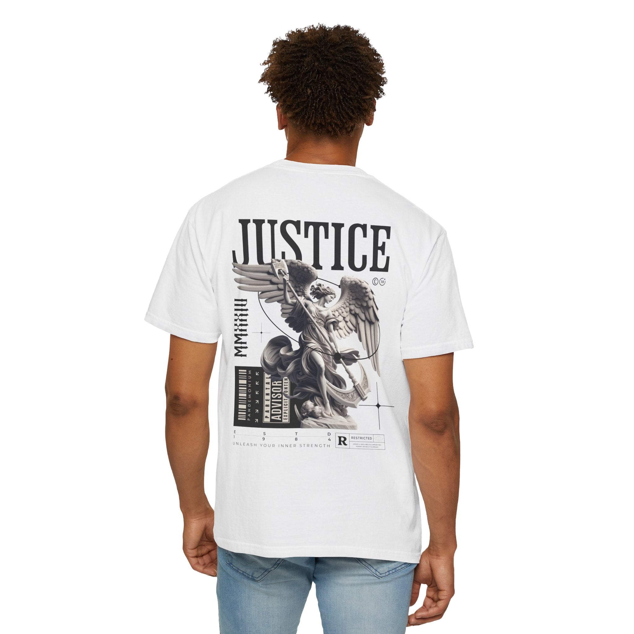 Justice – Christian Angel Graphic T-Shirt