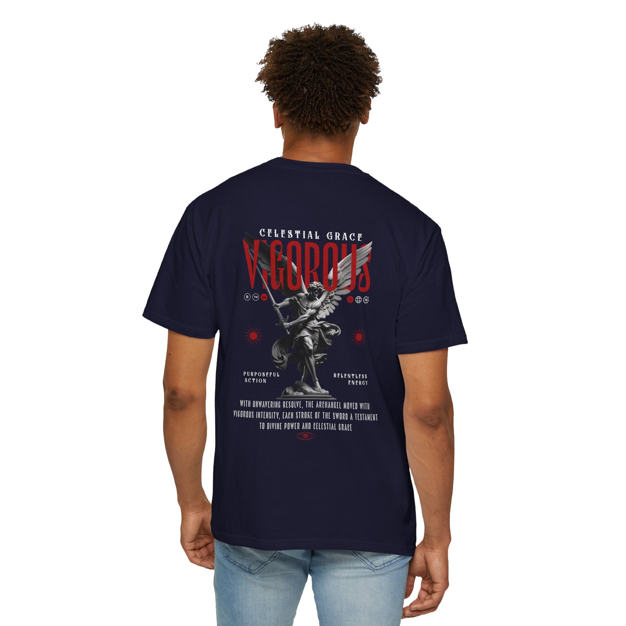 Vigorous – Christian Angel Graphic T-Shirt