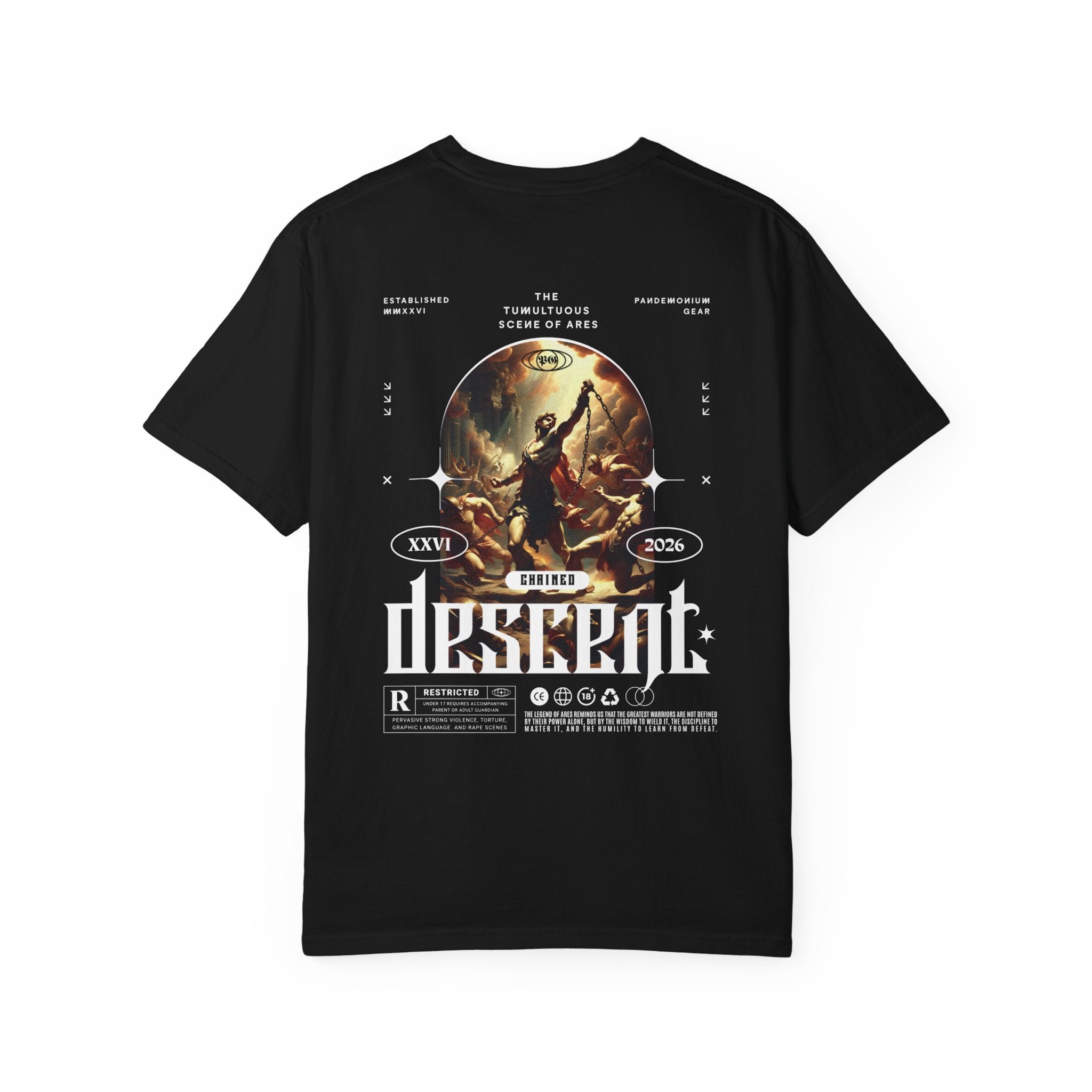 Descent – Greek Mythology Streetwear T-Shirt