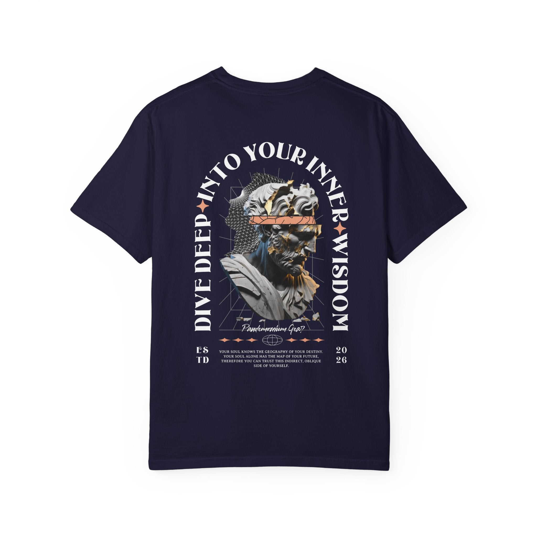Wisdom – Stoic Inspired Graphic T-Shirt