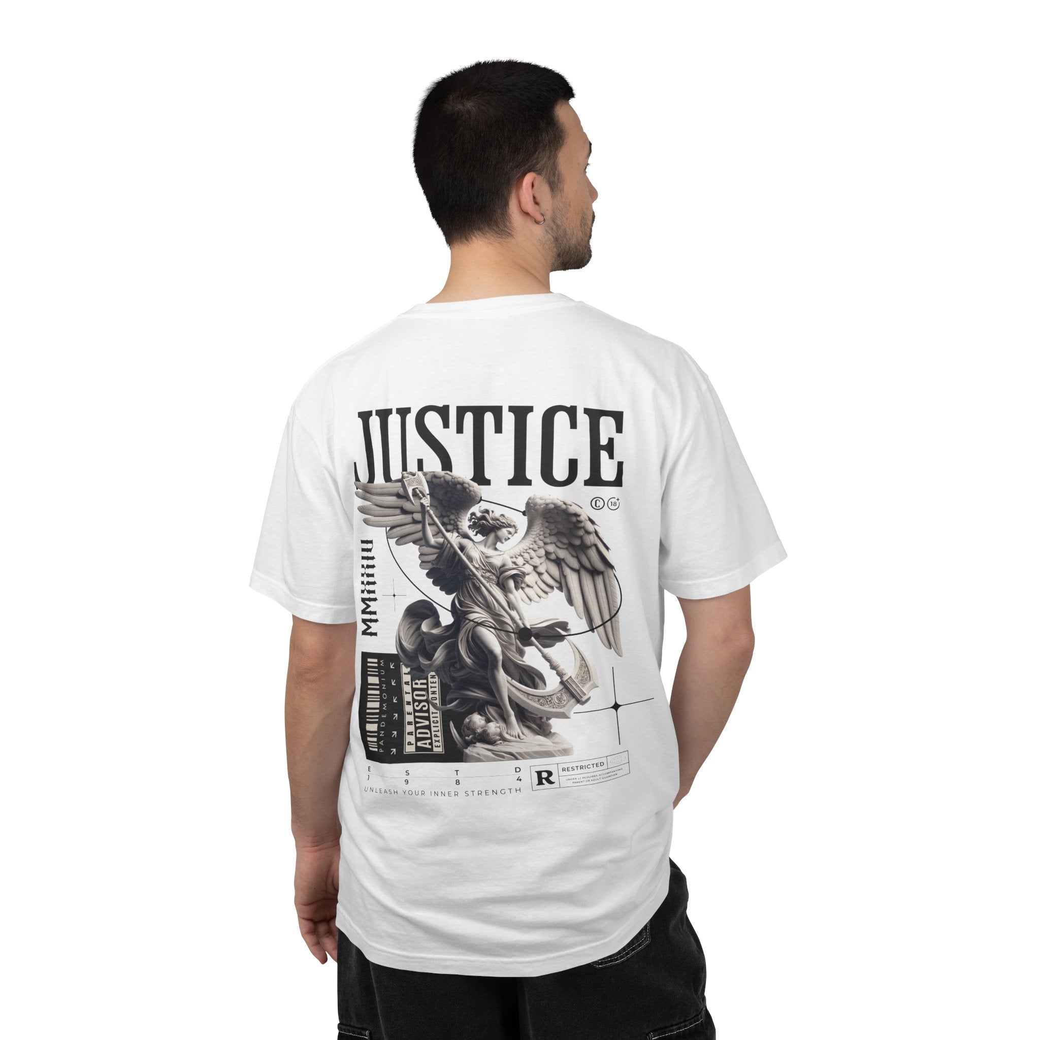 Justice – Christian Angel Graphic T-Shirt