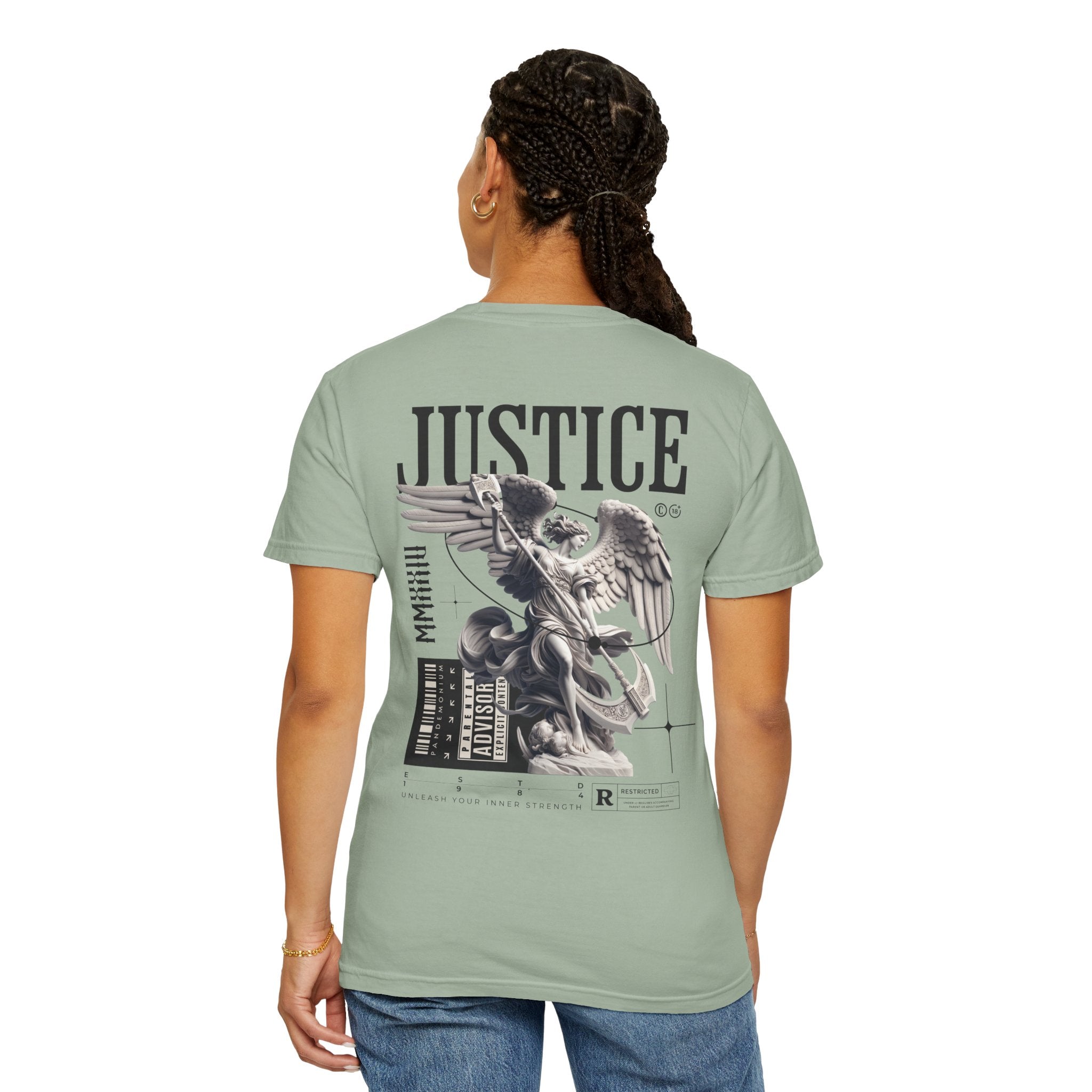 Justice – Christian Angel Graphic T-Shirt
